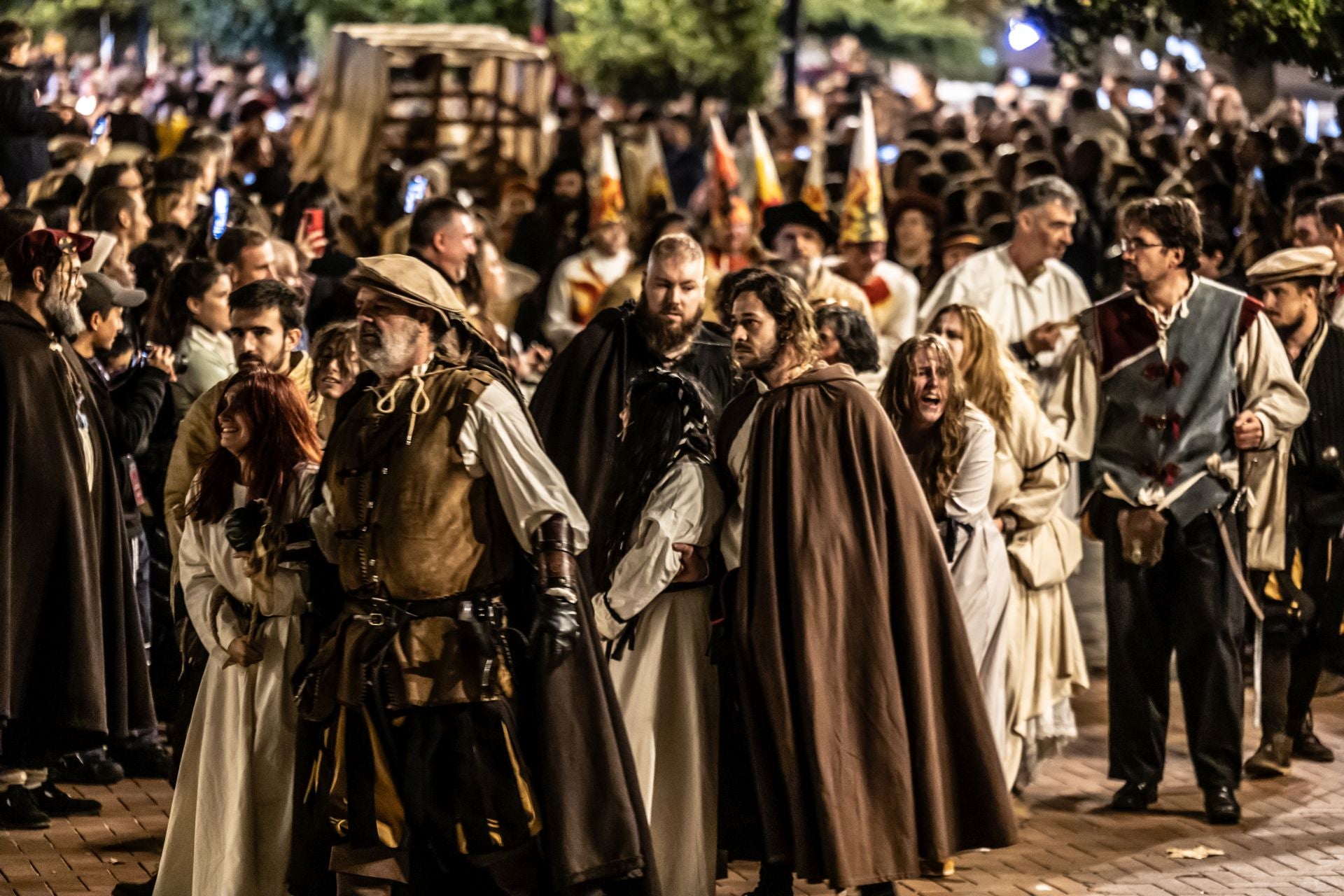 La quema de las brujas de Zugarramurdi, en imágenes