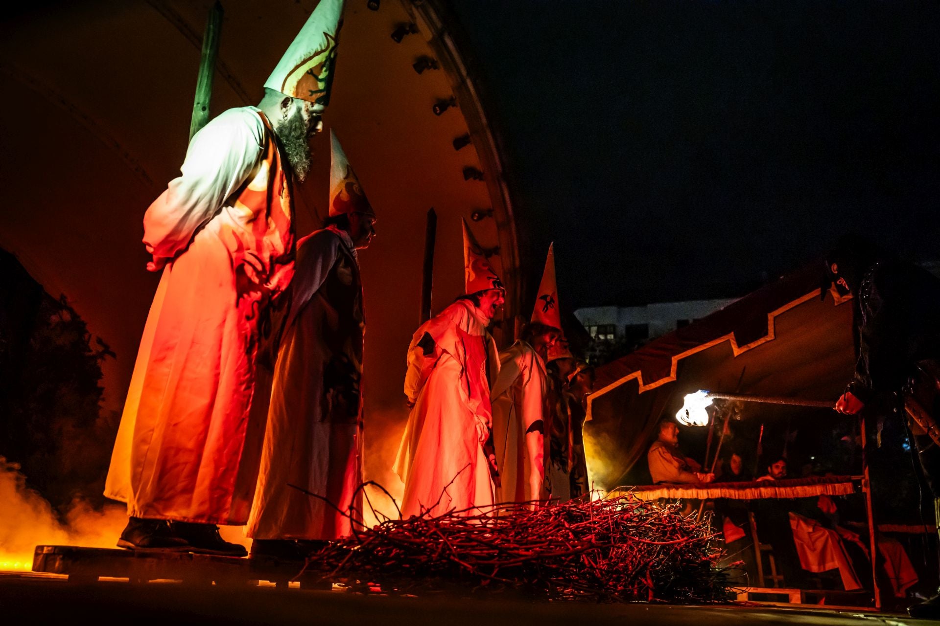 La quema de las brujas de Zugarramurdi, en imágenes