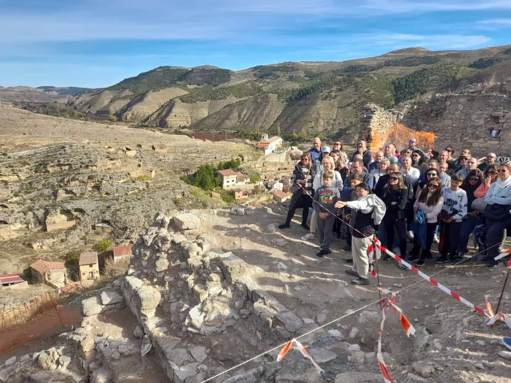 Las imágenes de la Jornada de Difusión del castillo de Cervera
