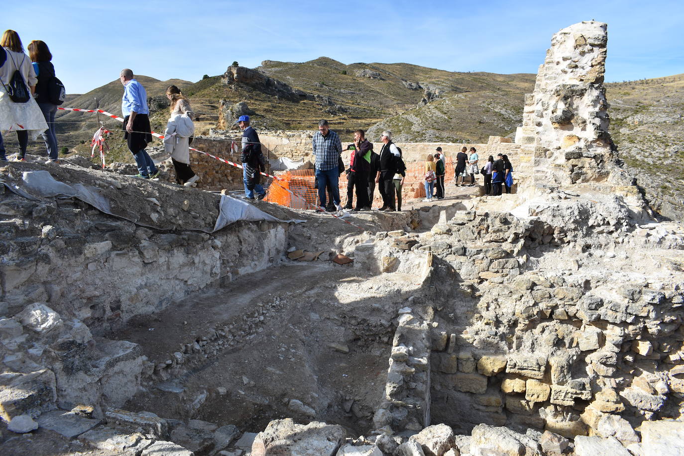 Las imágenes de la Jornada de Difusión del castillo de Cervera