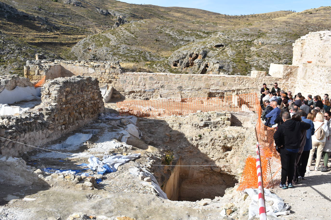 Las imágenes de la Jornada de Difusión del castillo de Cervera
