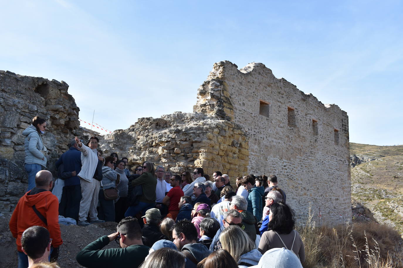 Las imágenes de la Jornada de Difusión del castillo de Cervera
