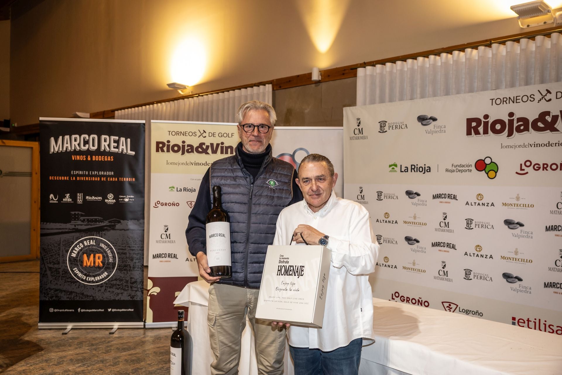 La entrega de premios de la jornada de Marco Real