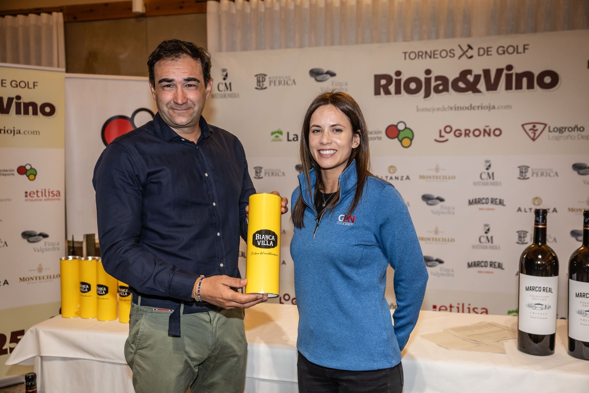 La entrega de premios de la jornada de Marco Real