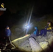 Rescatadas cuatro personas desorientadas mientras hacían senderismo en Lomos de Orios