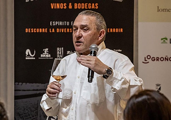 José Manuel Plo, durante un momento de su explicación.