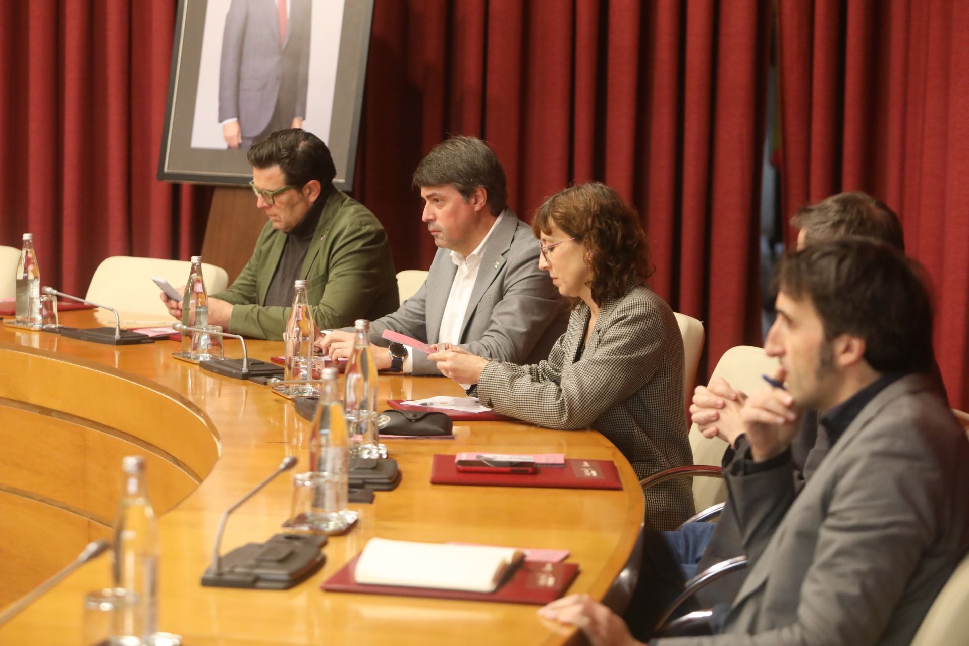 Las imágenes del pleno extraordinario del Ayuntamiento de Logroño