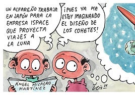 El alfareño que trabaja para viajar a la Luna, según Tris