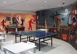 Interior del centro joven de Arnedo, en una imagen de archivo.