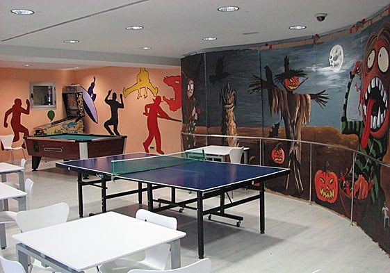 Interior del centro joven de Arnedo, en una imagen de archivo.