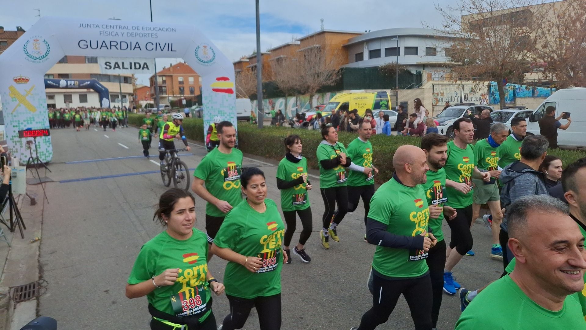 I Carrera Solidaria de la Guardia Civil de La Rioja