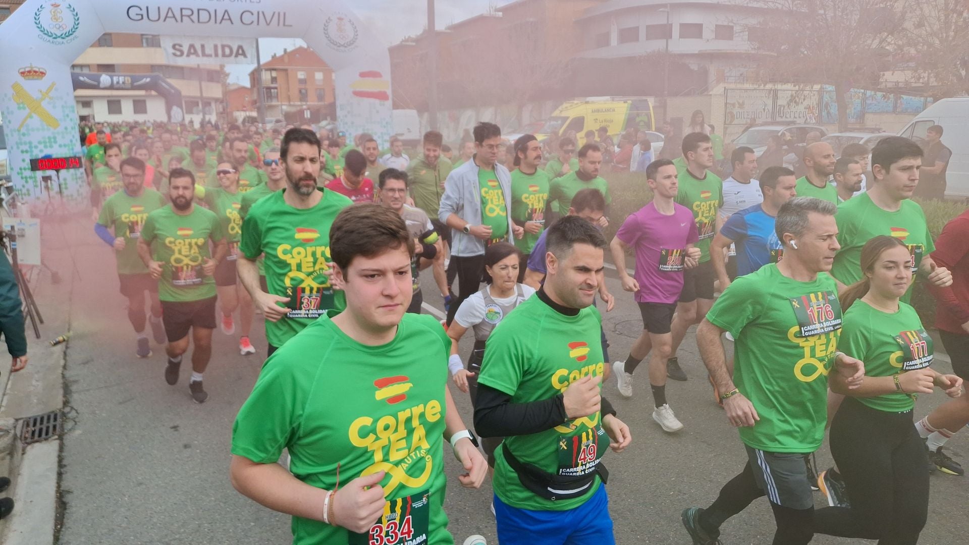 I Carrera Solidaria de la Guardia Civil de La Rioja