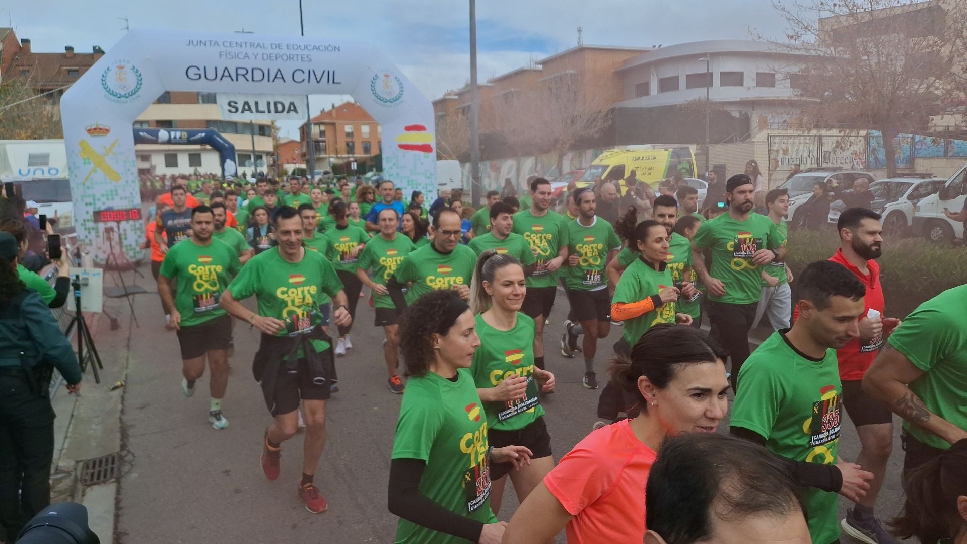 I Carrera Solidaria de la Guardia Civil de La Rioja