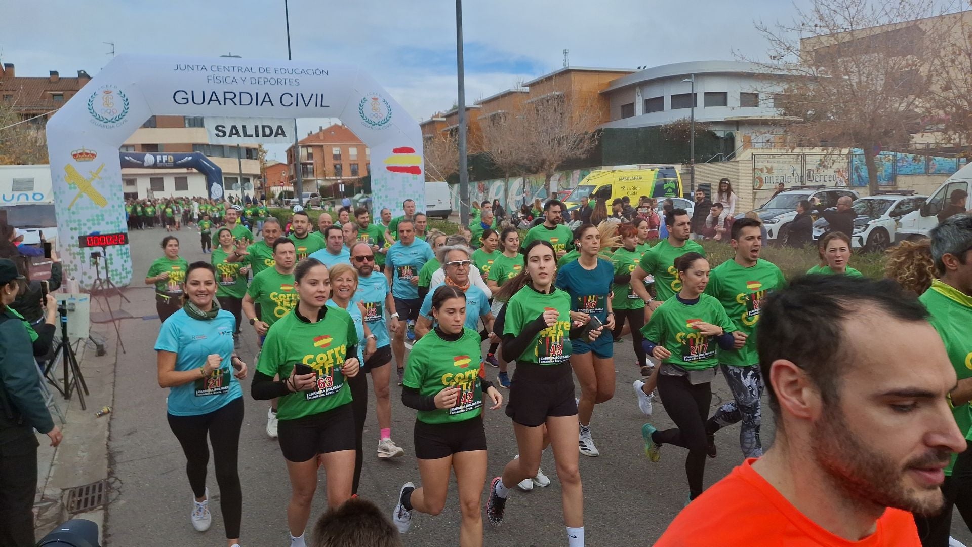 I Carrera Solidaria de la Guardia Civil de La Rioja