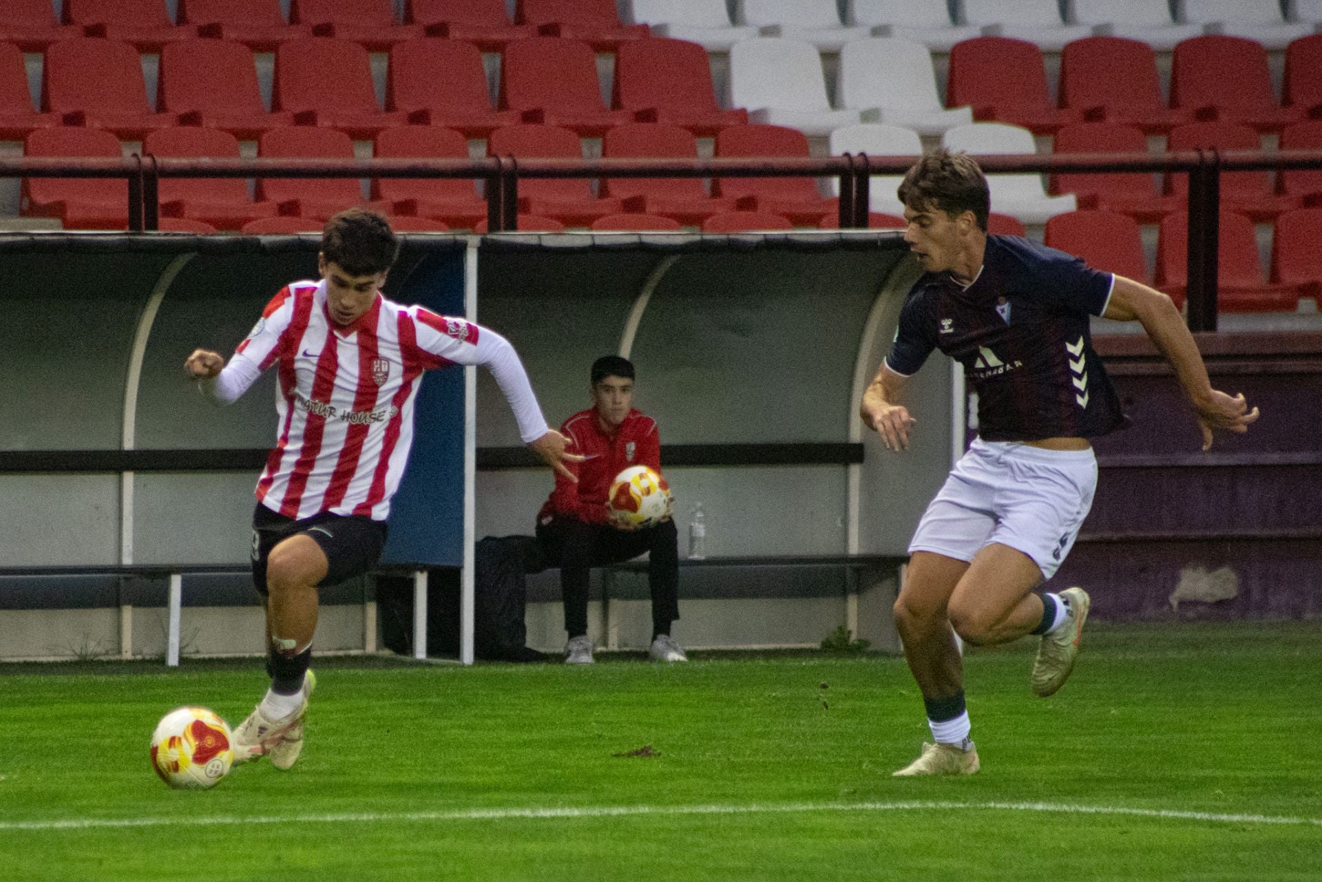 El partido de la UDL con el Eibar B