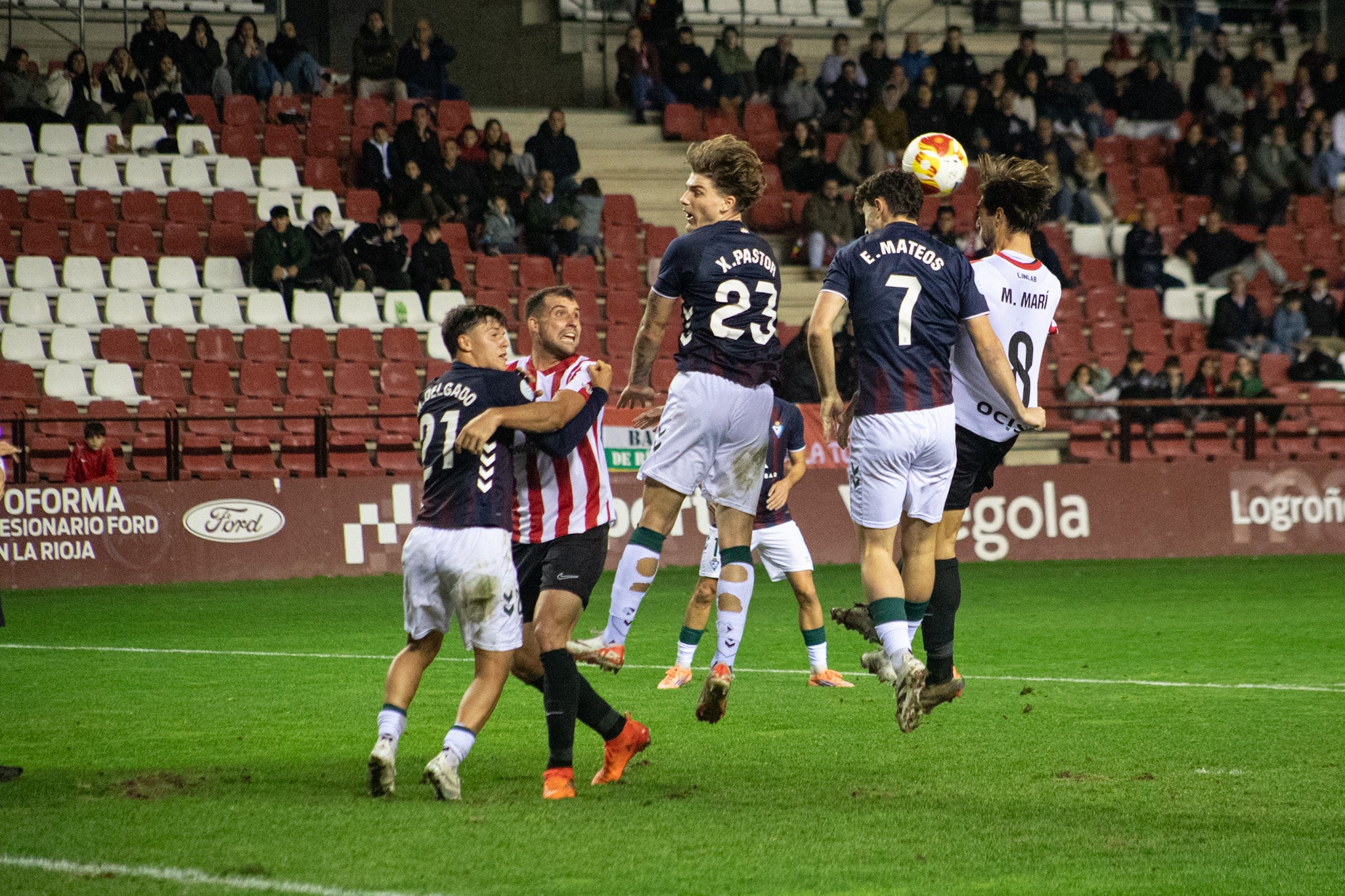El partido de la UDL con el Eibar B