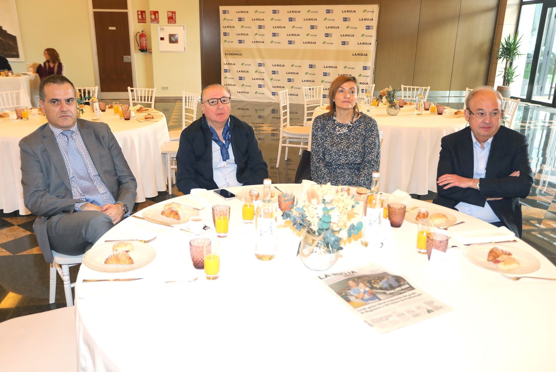 Las imágenes del foro económico