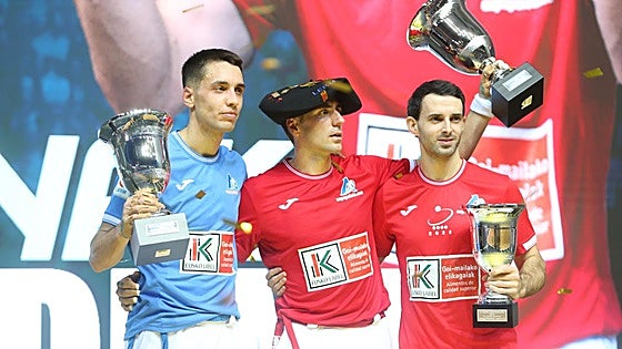 «Me he acordado de mi padre, con el que veía las finales»