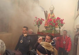 Procesión del año pasado.