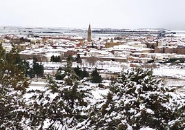 Nevada en Santo Domingo el invierno pasado.