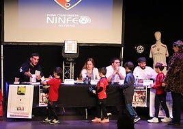 La Peña Osasunista de Alfaro premia a Herrera, Parada y García