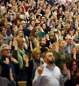 Participantes en una anterior edición del Foro de la Espiritualidad.