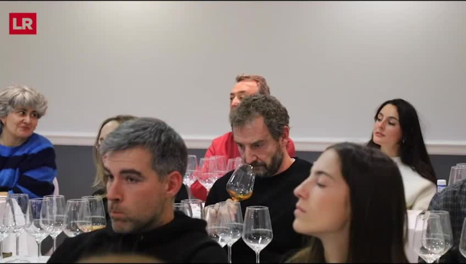 Alberto Pedrajo, en el club de catas