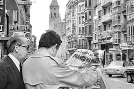 El día que murió Franco, por el fotógrafo logroñés Teo Martínez