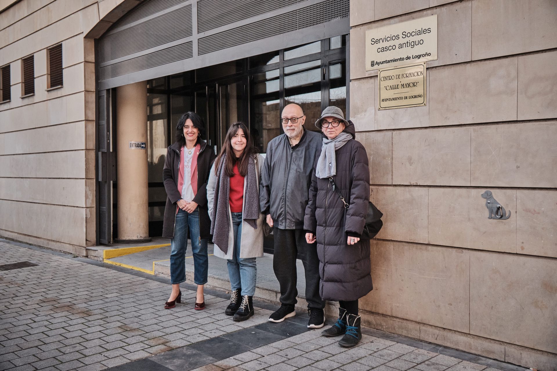 Patricia Sáinz, Patricia Arenzana, Miguel Ángel Olmos y Amaya Sáenz de Urturi.