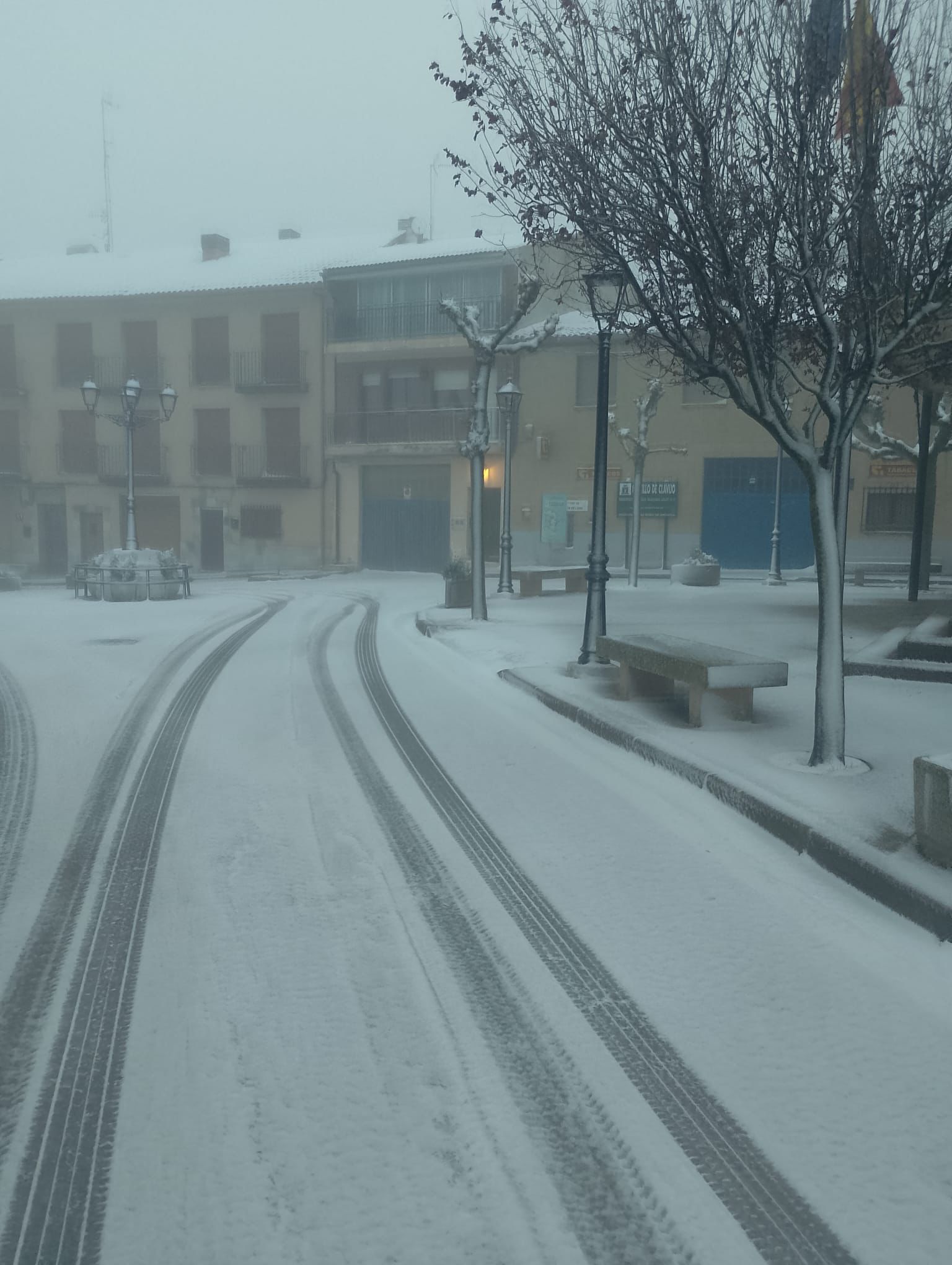 Nieve en Clavijo.