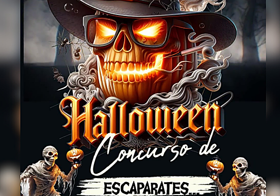 Antonio Calzado Infantil, ganador del concurso de escaparates de Halloween de Santo Domingo