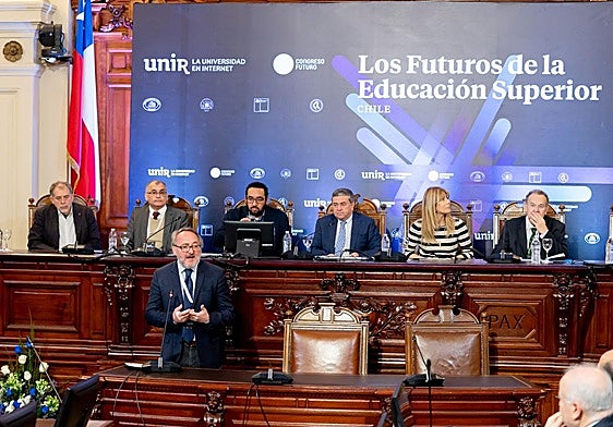 Congreso 'Los futuros de la educación superior', en 2023.