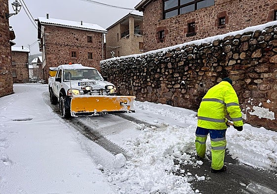 Nieve en El Rasillo.