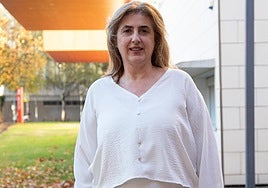 Esther Raya, profesora de Trabajo Social y Servicios Sociales de la Universidad de La Rioja.