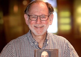 El hispanista canadiense Adrian Shubert, ayer en Logroño.