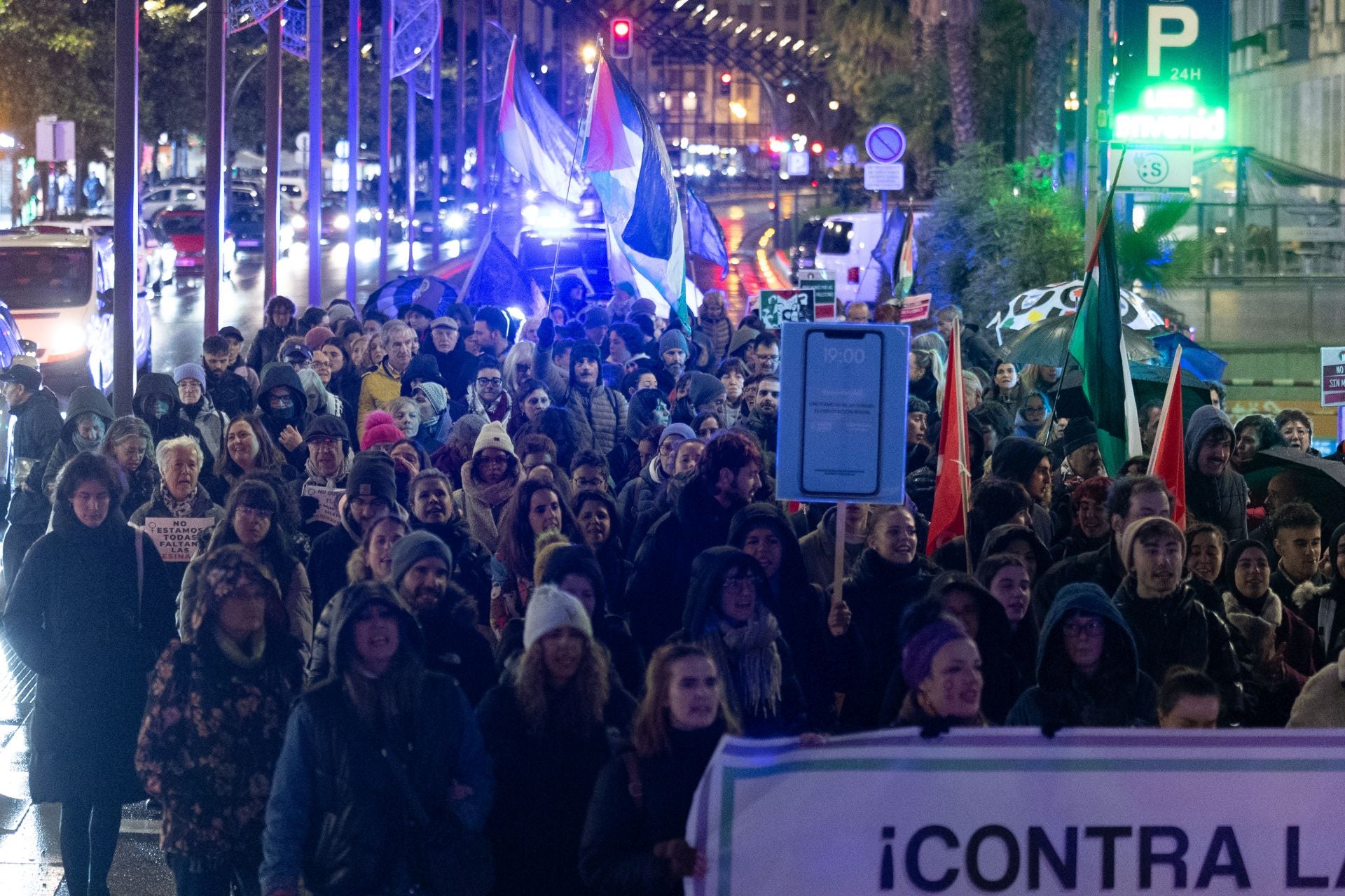La Rioja se manifiesta contra la violencia machista