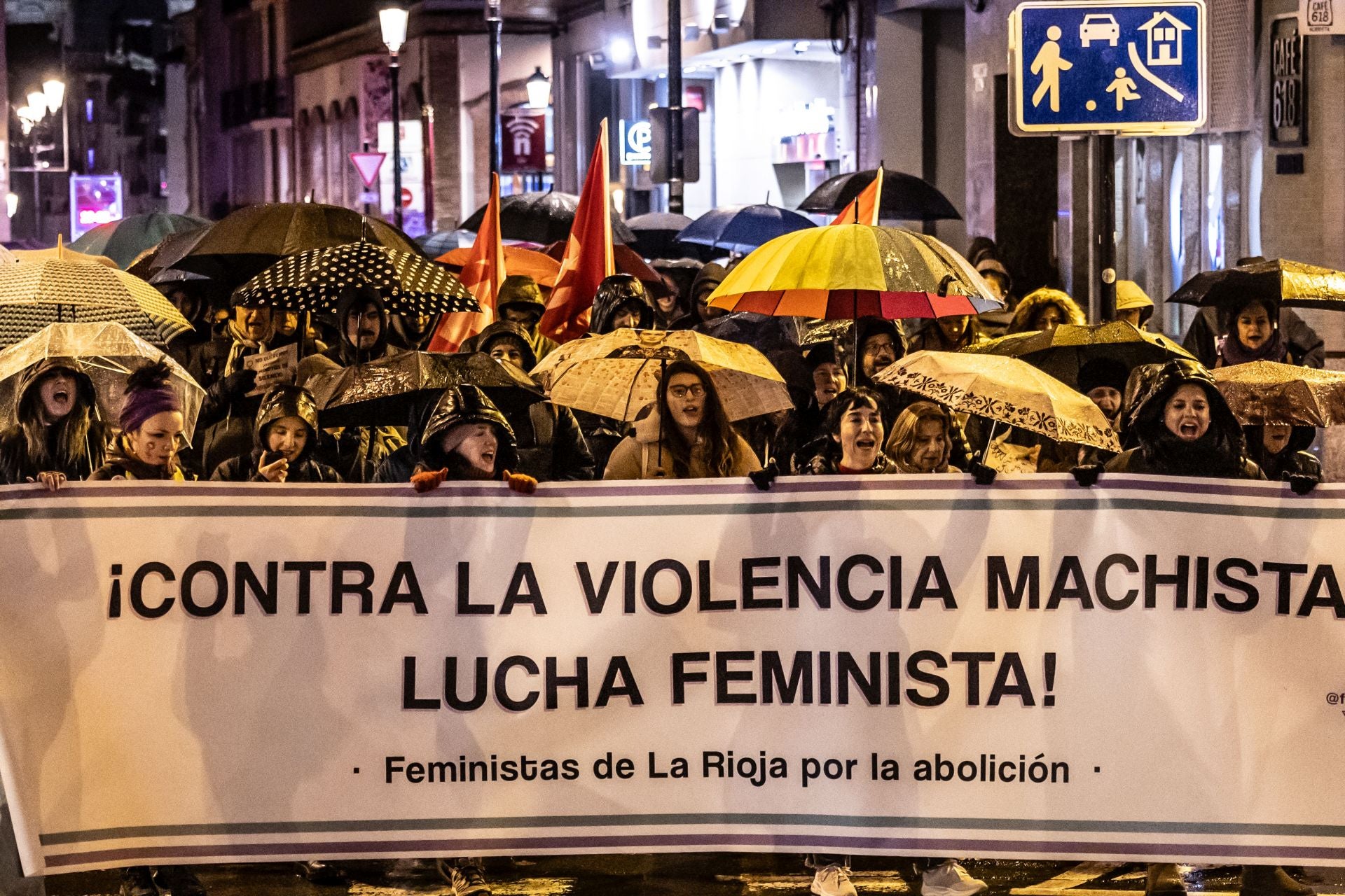 La Rioja se manifiesta contra la violencia machista