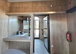 Uno de los espacios de la nueva estación.