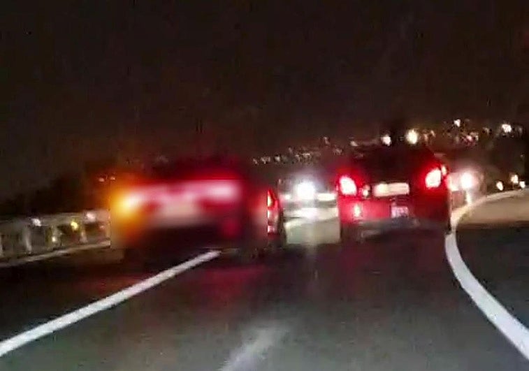 Captura de imagen del vídeo aportado por un ciudadano.