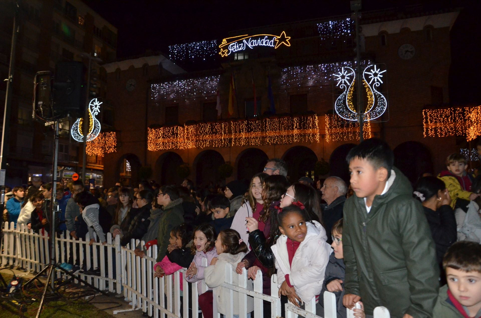 Calahorra enciende la iluminación navideña
