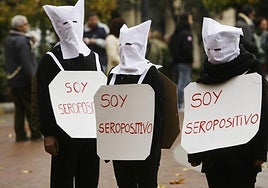 Imagen de archivo de una campaña para denuncir el estigma que todavía hay sobre esta enfermedad.