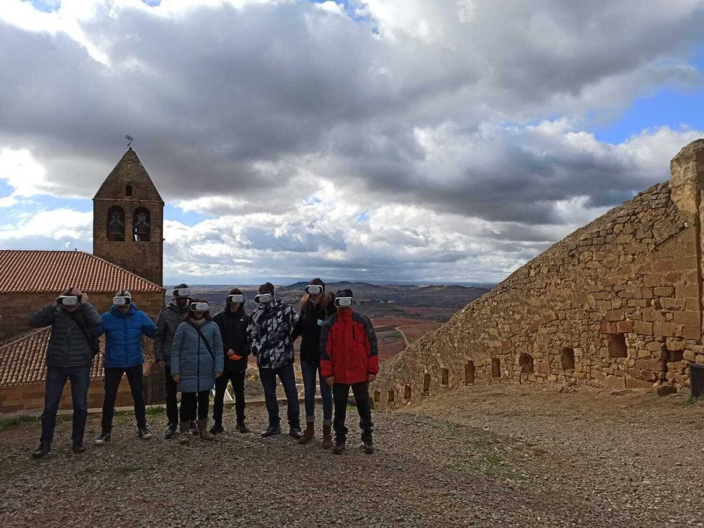 Los participantes disfrutan de la experiencia.