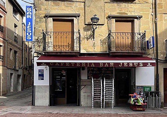 Bar Jesús, donde se ha sellado el boleto.