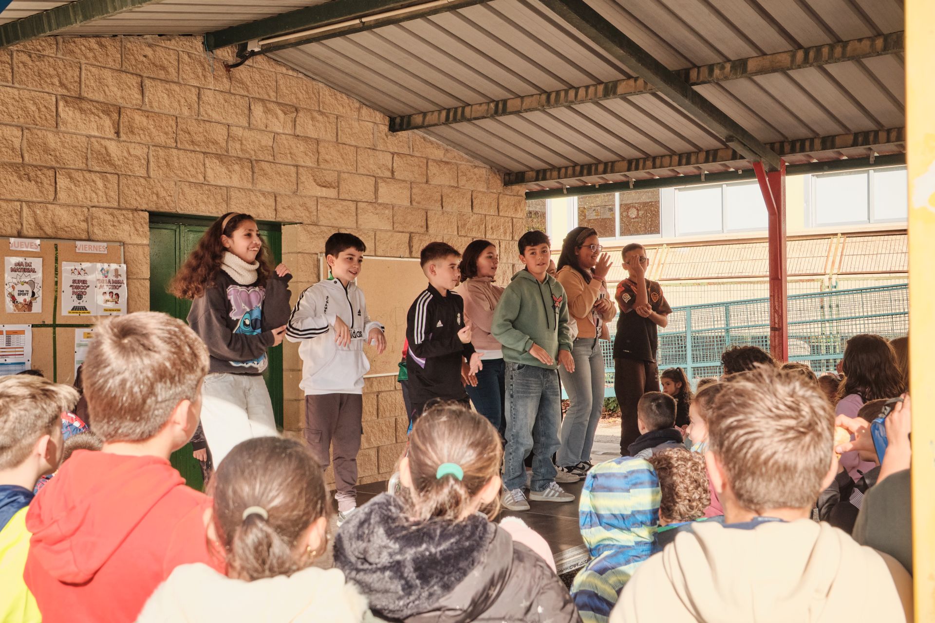 Patios que se transforman en espacios inclusivos