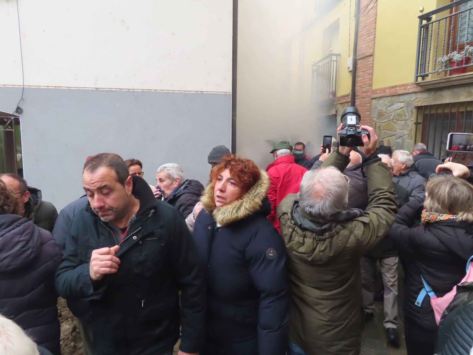 Arnedillo celebra la procesión del humo