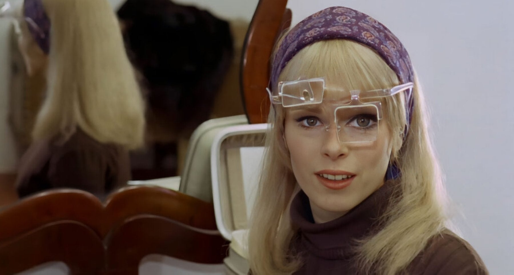 Geraldine Chaplin en la película.