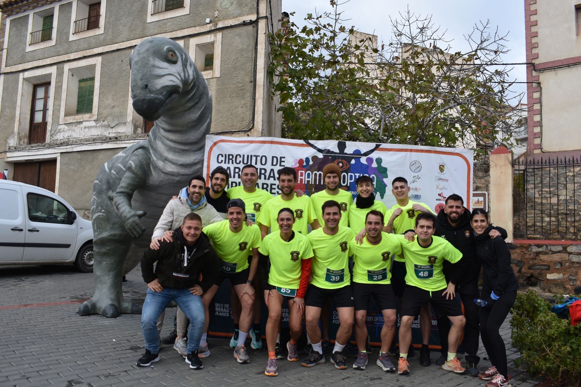 Las imágenes de la carrera &#039;Entre dinosaurios&#039; en Igea