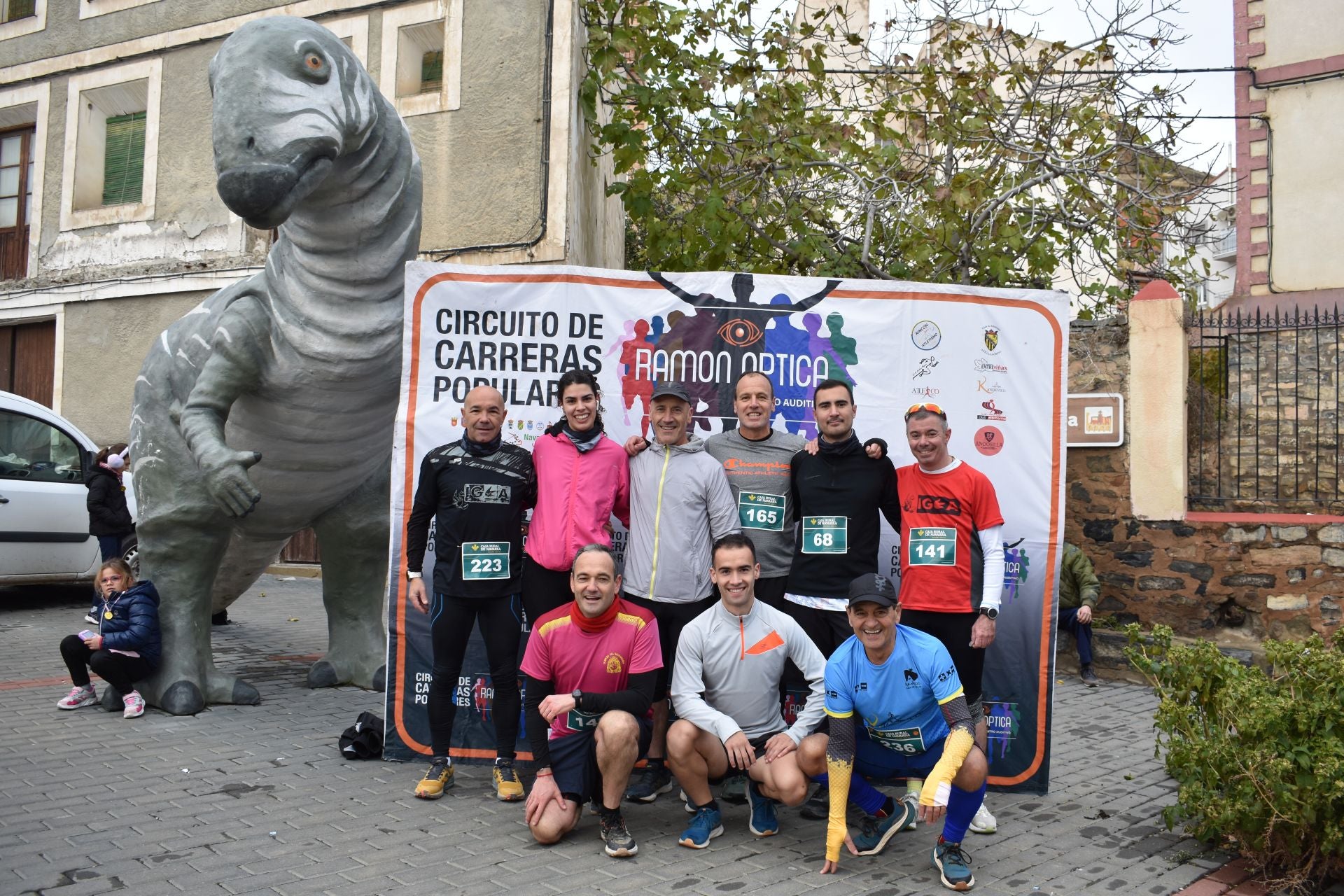 Las imágenes de la carrera &#039;Entre dinosaurios&#039; en Igea