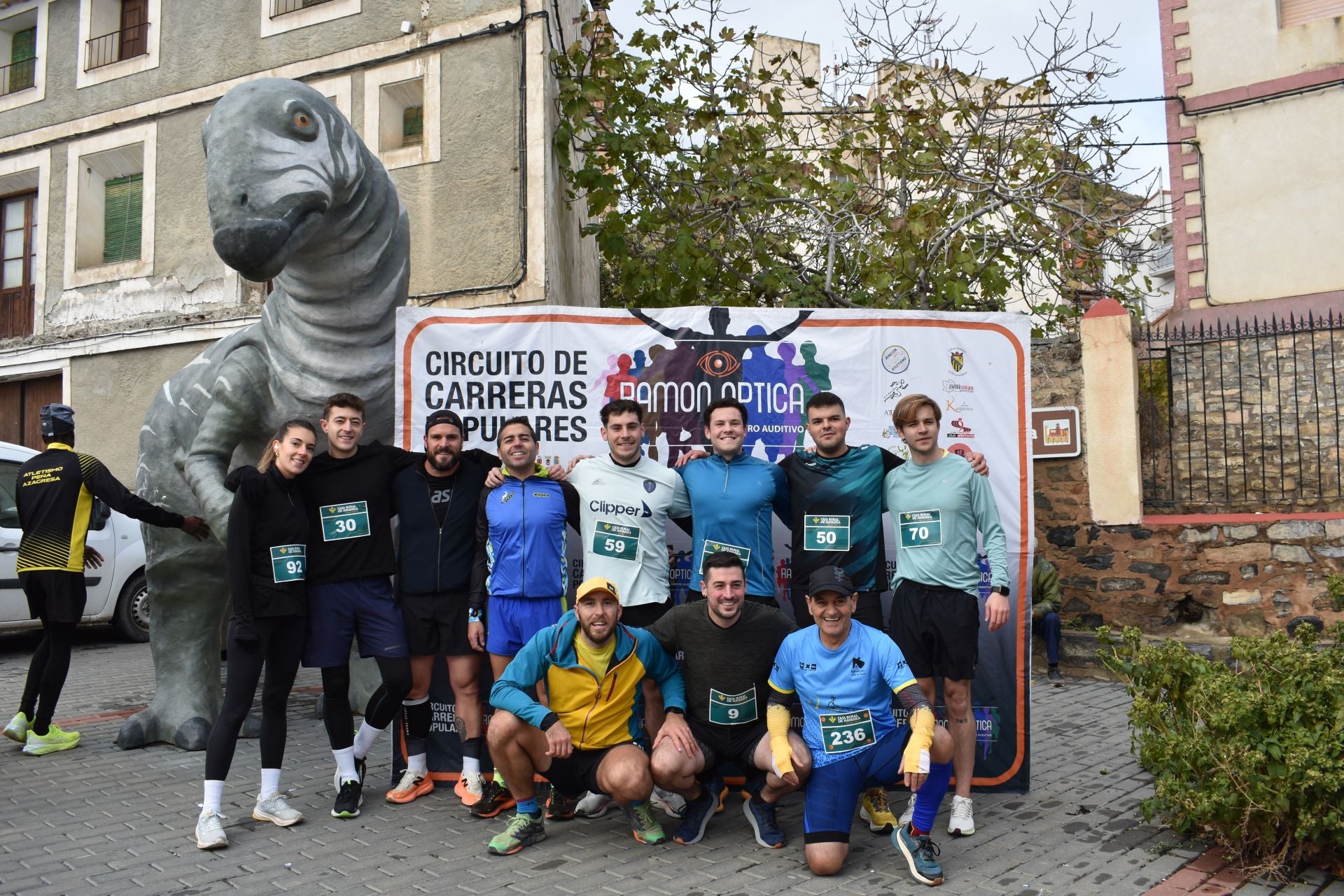 Las imágenes de la carrera &#039;Entre dinosaurios&#039; en Igea