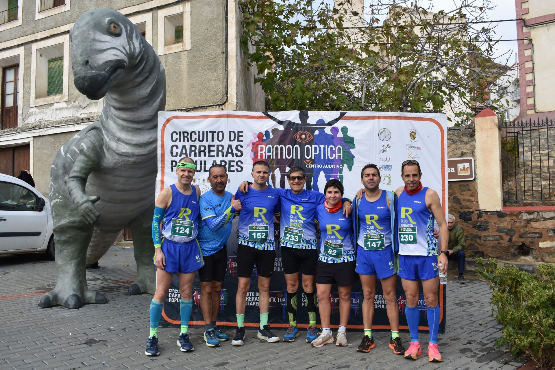 Las imágenes de la carrera &#039;Entre dinosaurios&#039; en Igea